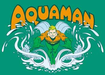 vintage aquaman t shirt