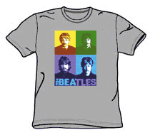 Beatles Tshirt - Color Blocks