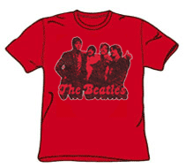Red Beatles Tshirt - Thumbs Up
