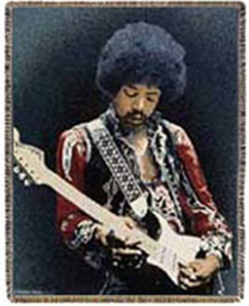 Jimi Hendrix Throw - Electric Guitar - Cotton