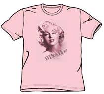 Pink  - Marilyn Monroe Tshirt - New Elegance